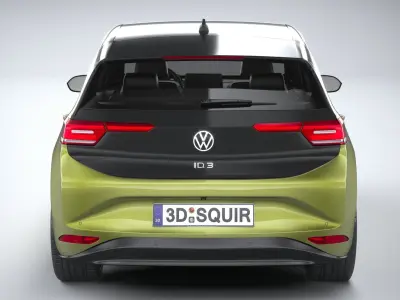 Volkswagen ID3 Pro S 2024 3D model