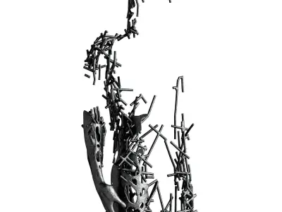 Regardt Van Der Meulen Eroded 2015 3D model