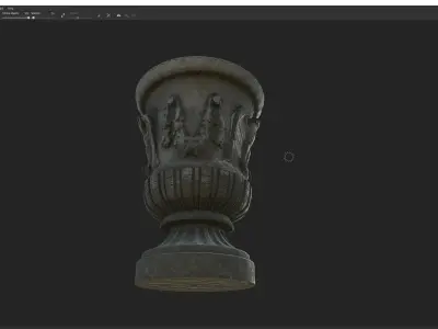 Germania - Reich Adler Eagle Berlin Vase 3D model