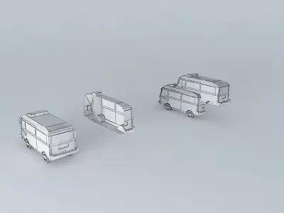 2000s idea car Free 3D model