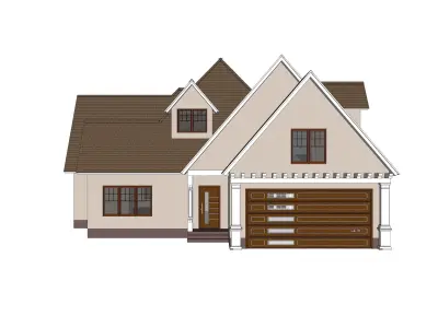 French House 15 -Archimple LLC 3D model