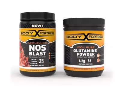 Protein Powder 3D model