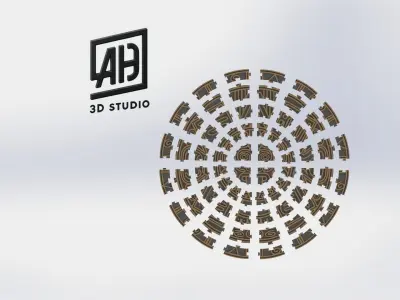 ANCIENT MYSTERY 3D PUZZLE - MAYAN CALENDAR 3D print model