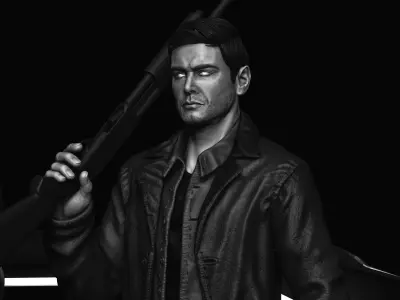 Supernatural - Dean and Sam 3D print model