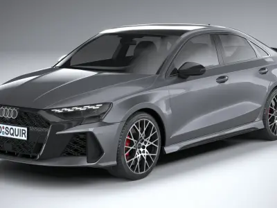 Audi RS3 Sedan 2025 3D model