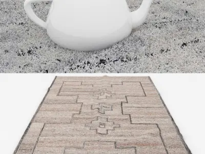 Rugs No 1027 Low-poly 3D model