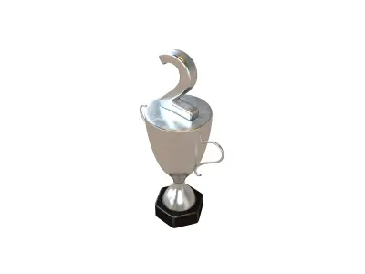 Trophy v5 002 Low-poly 3D model