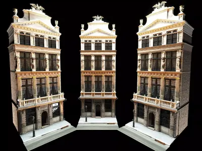 Classic building 3D model buy