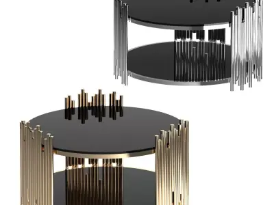 ACME Tanquin Coffee Table set 3D model