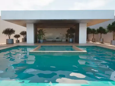 Minimalist Elegance 3D Architectural Visualization  3D model