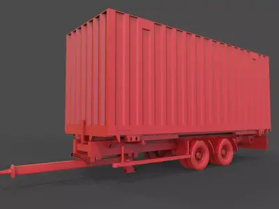 Trailer mod23 3D print model