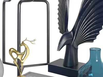 Decorative set 11 3D model