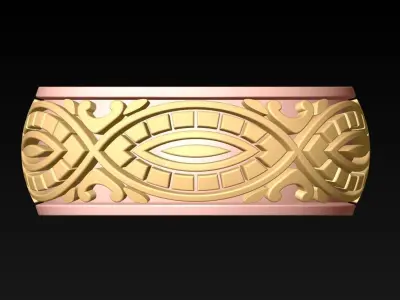 Pattern Rings - N1956 3D print model