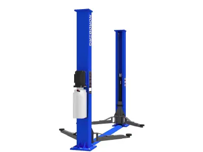 Two Post Car Lift 3D model