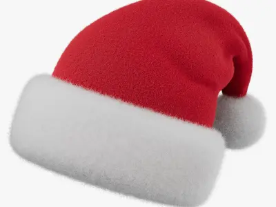 Santa hat 3D model