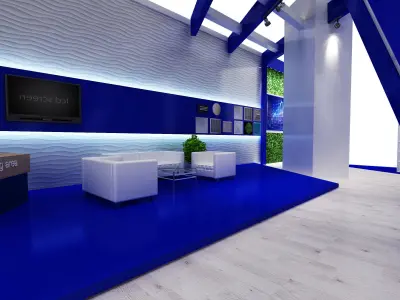 Booth Exhibition Stand a 546 3D model