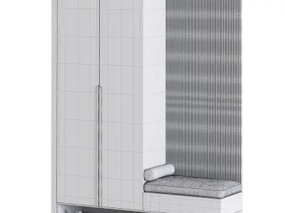 Hallway decor 3D model