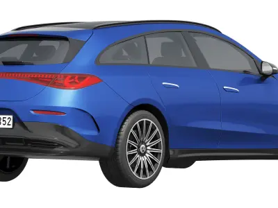 Mercedes-Benz CLA Shooting Brake 2026 3D model