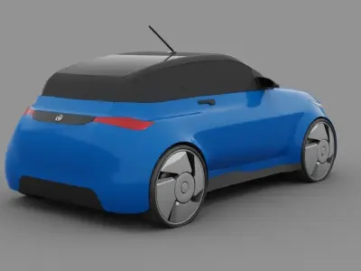 city car 3D model