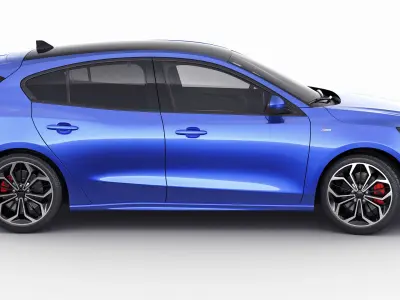 Focus Hatchback 2022 3D model