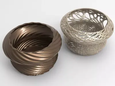 Vase Voronoi 20 3D print model