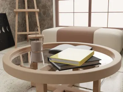 Art room interior 3D model