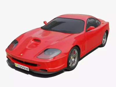 Ferrari 550 Maranello 3D model
