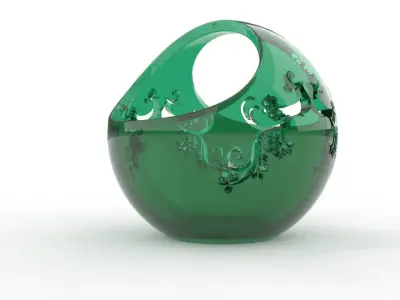 Tureen-Bowl for Fruit 3D model