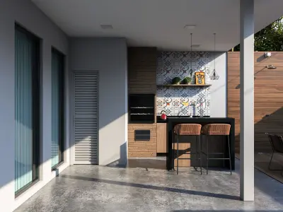 Exterior Render - Vray Next 3D model