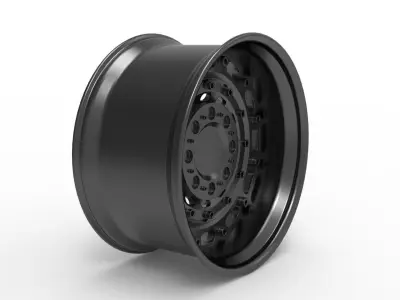Black Rhino Arsenal Wheel  3D print model