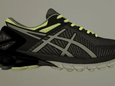 ASICS GEL KINSEI 6 SHOES PBR Low-poly 3D model