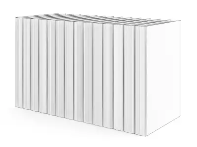 Encyclopedia Set general psychiatry book 3D model