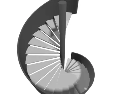 Spiral stair 2023-0010 3D model