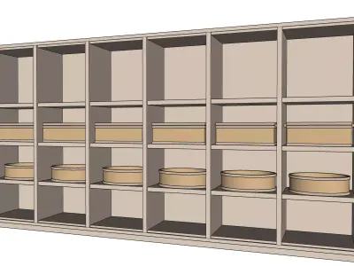 MODULAR - JAPANSE HALL - 06 Free 3D model