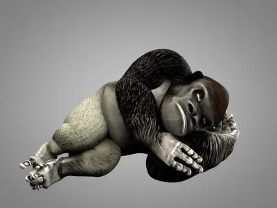 Gorilla 3D model