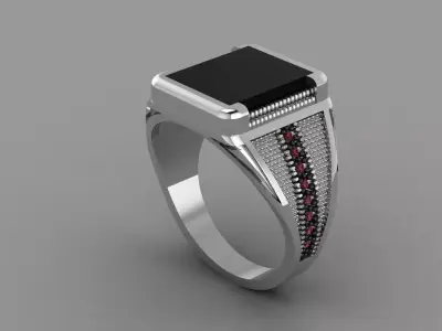 NEO MAN RING MODEL23 3D print model