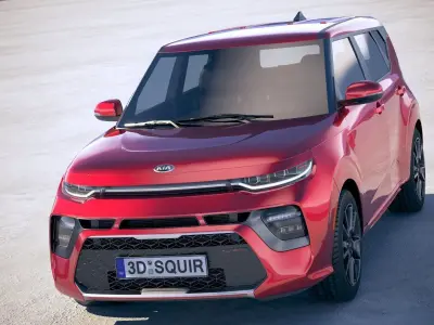 Kia Soul GT 2020 3D model