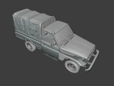 Toyota Land Cruiser  3D model