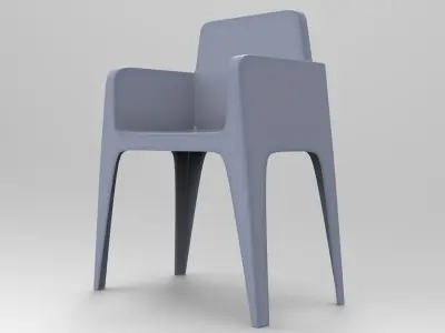 Liko Chair Low-poly 3D model