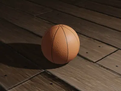 Basket Ball 3D model