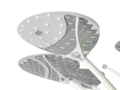 Solar Tree 2nd generation 3D model