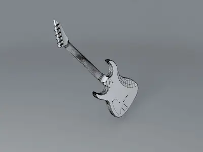 ESP DNA Guitar guitar Free 3D model
