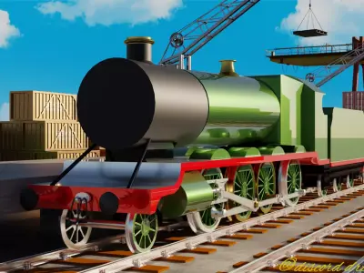GWR 4700 3D model