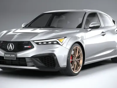 Acura Integra Type S 2024 3D model