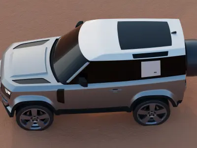 Land Rover Defender - 2023 3D model