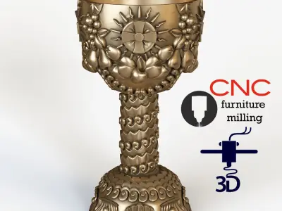Church bowl for 3D printing 3D print model 3D print model