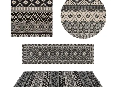 Rugs No 307 Low-poly 3D model