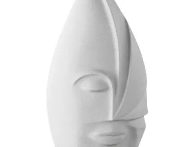 Abstract sculpture 3D model 7