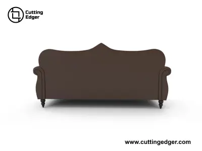 Modern Chesterfield Sofa 3D model