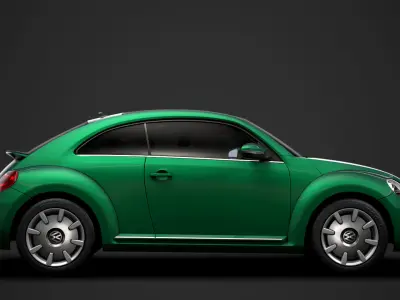 VW Beetle Final Edition 2020 3D model